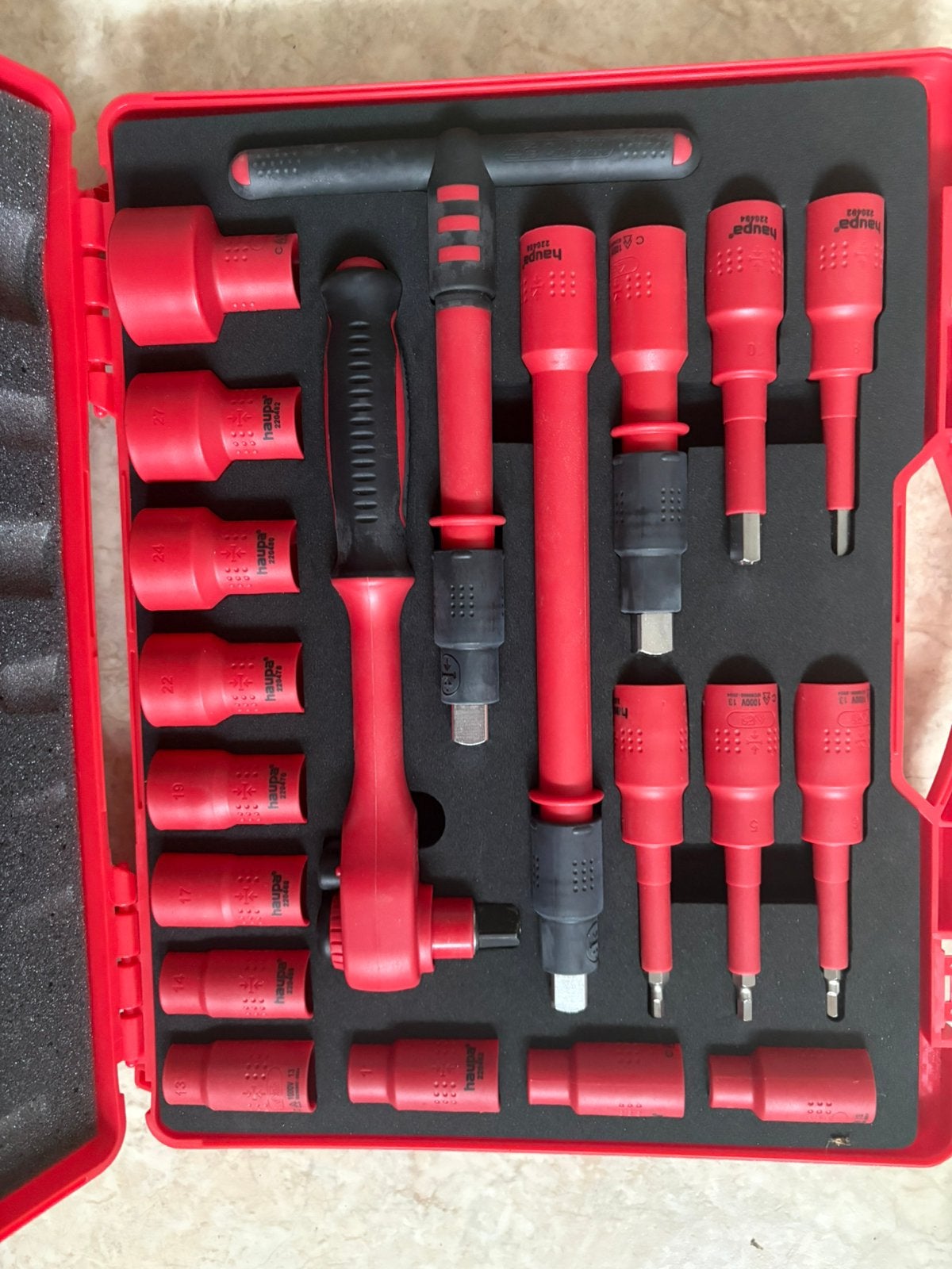 Haupa Accessoires Gereedschapsset 220404 1000v, Ophalen, Nieuw, Gereedschapsset, Overige merken