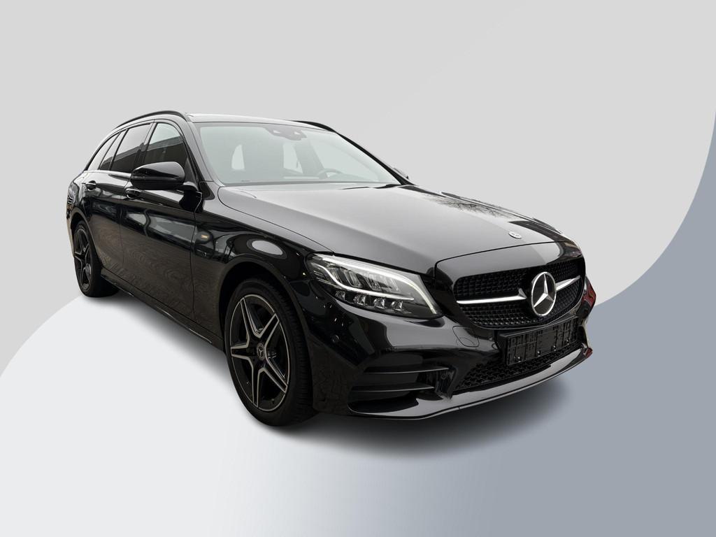 Mercedes-Benz C-klasse Estate 300e T AMG Line | Plug-in Hybr, Automaat, Gebruikt, 320 pk, Leder en Stof