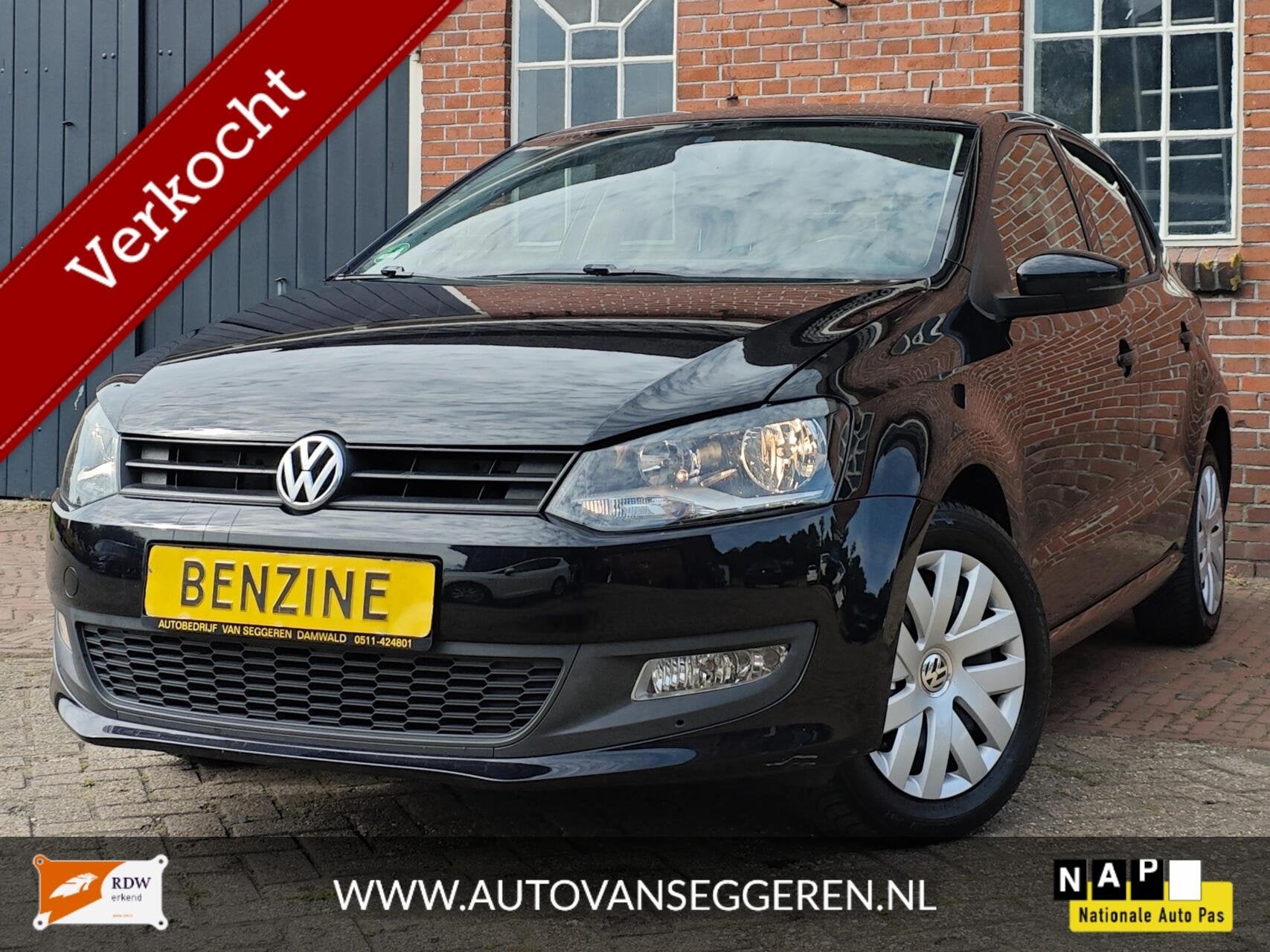 Volkswagen Polo 1.2 Team - Gar / Cruise / Clima / Stoelv., Auto's, Voorwielaandrijving, 972 kg, Gebruikt, 1198 cc