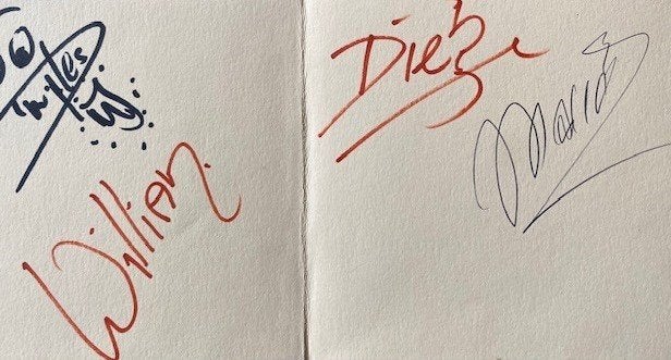 gesigneerd:Rapalje/GuusMeeuwis/BeatriceVanderPoel/RithJacott, Cd's en Dvd's, Ophalen of Verzenden, Zo goed als nieuw, Pop, Digipak