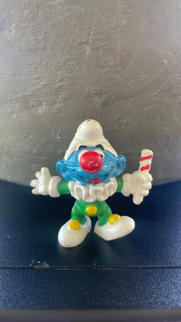 Clown smurf Peyo, Verzamelen, Smurfen, Ophalen of Verzenden, Zo goed als nieuw, Verschillende Smurfen