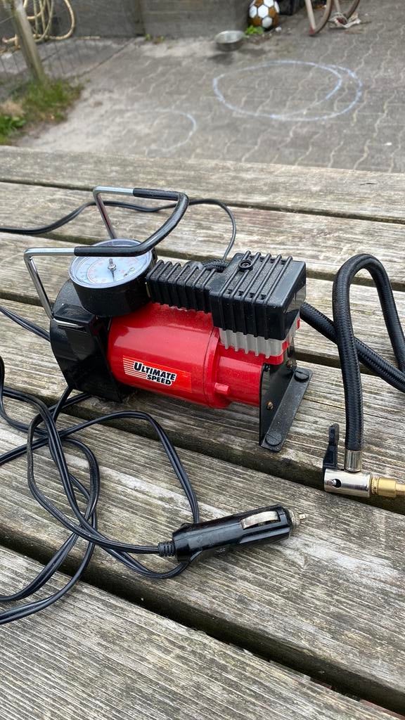 Minicompressor 10 bar/35lmin, Verzenden, Zo goed als nieuw