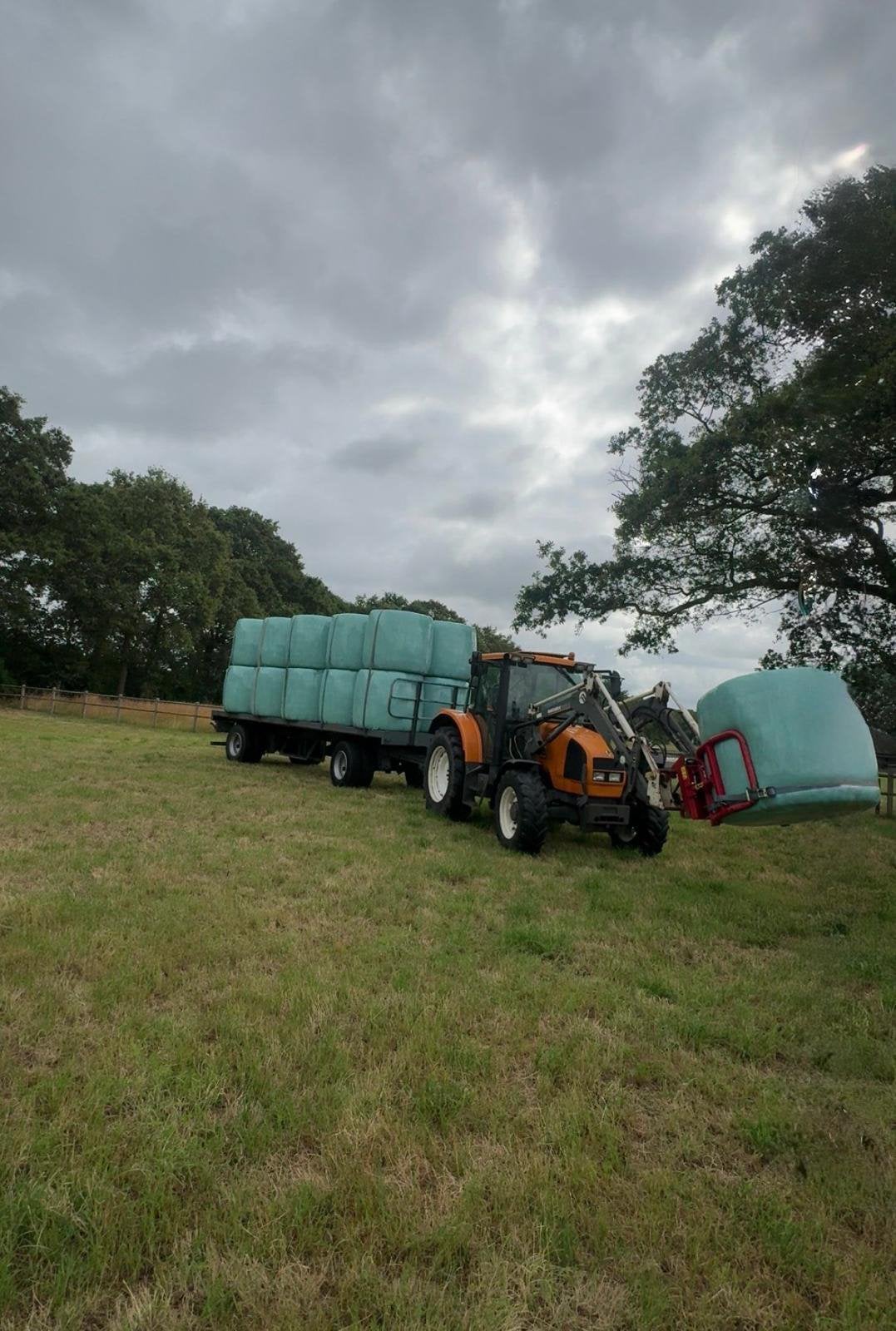 Renault ares 540 rz met weinig uren, Zakelijke goederen, Agrarisch | Tractoren, Ophalen, 80 tot 120 Pk, Gebruikt, Renault