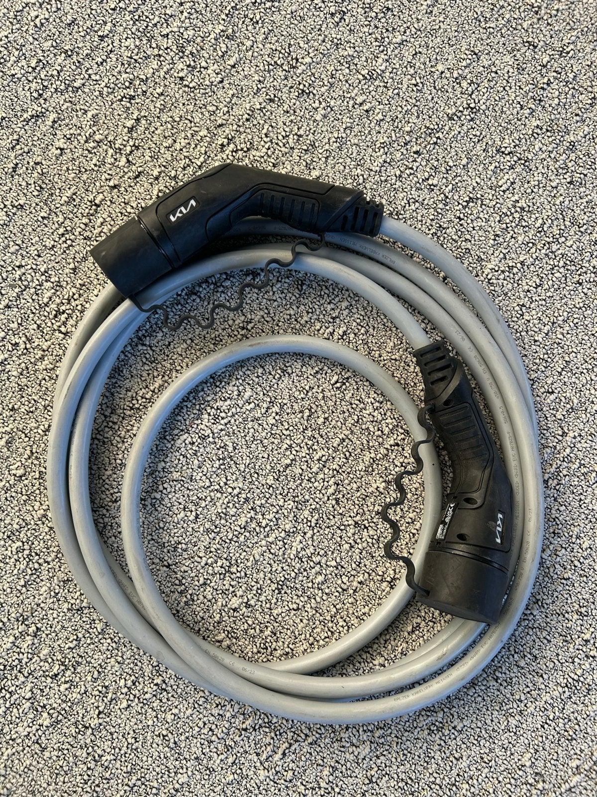 Kia Laadkabel 3 fase 32 Ampere voor elektrische auto, Ophalen of Verzenden, Gebruikt