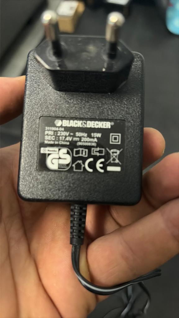 Black en decker accu lader, Ophalen of Verzenden, Kabel of Snoer