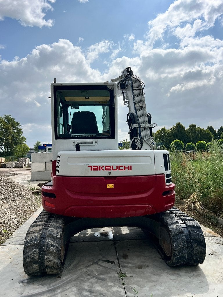 Takeuchi TB280FR, Ophalen, Graafmachine