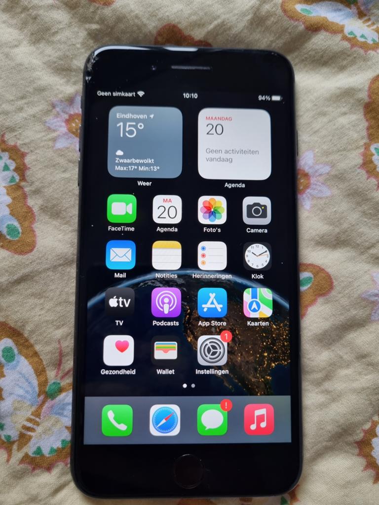 iPhone 8 Plus, Telecommunicatie, Mobiele telefoons | Apple iPhone, Ophalen, Gebruikt, IPhone 8 Plus, Zwart
