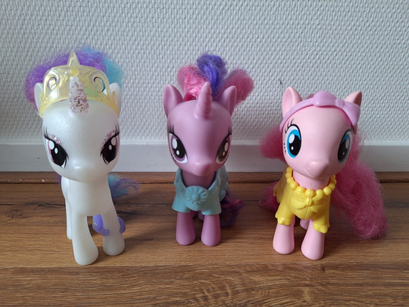 My Little Pony figuren set - 3 stuks, Ophalen of Verzenden, Gebruikt, Meisje