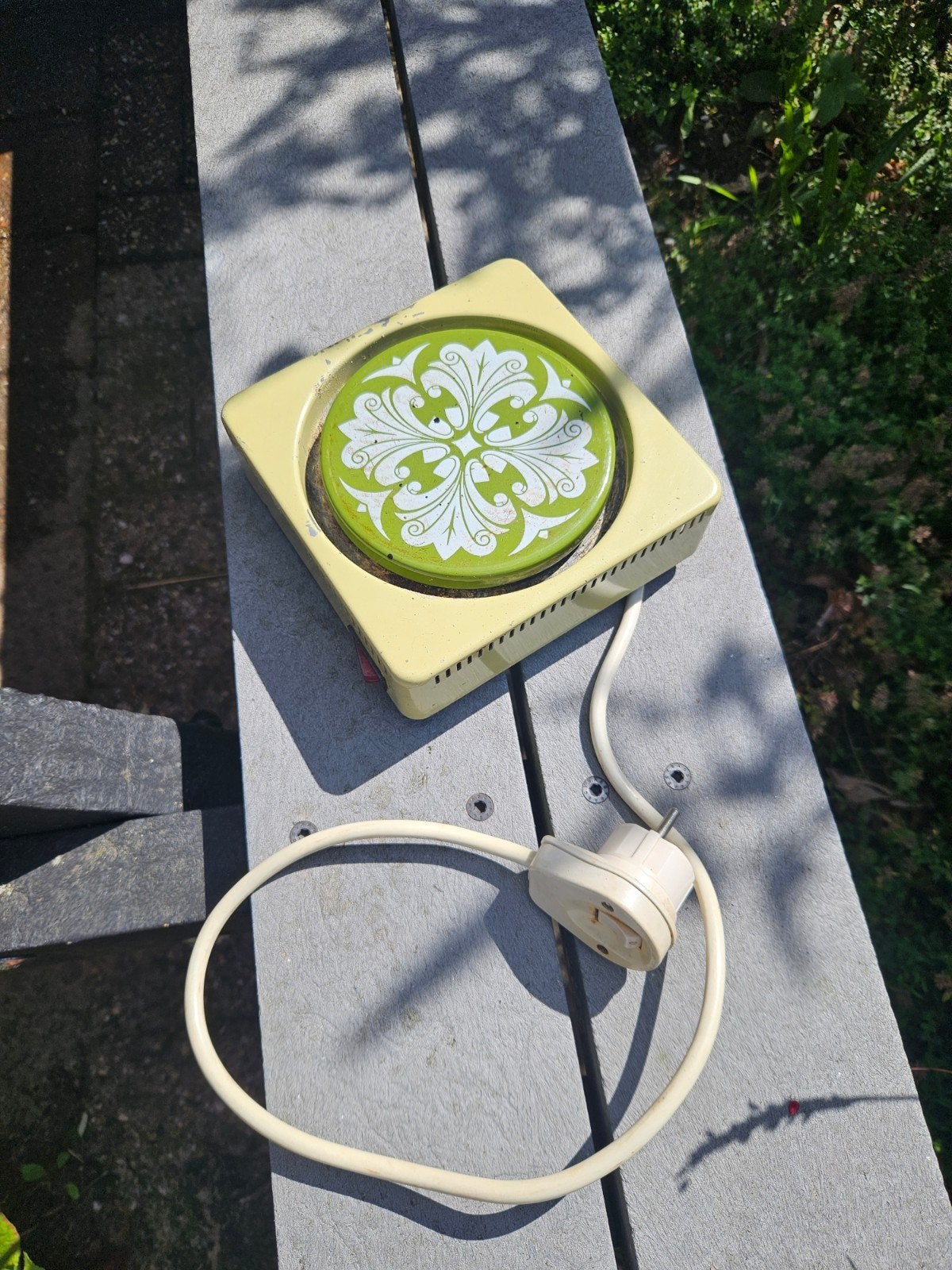 Vintage MD Daalderop theewarmer / warmhoudplaatje, Ophalen of Verzenden, Gebruikt