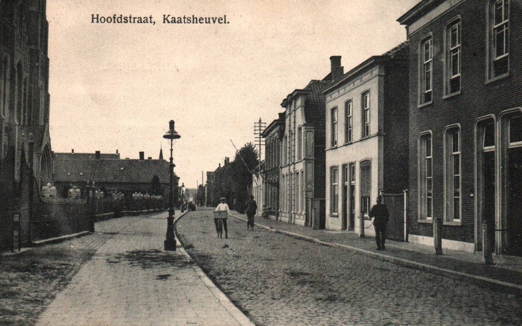 Ansichtkaart Kaatsheuvel, Verzamelen, Ansichtkaarten | Nederland, Ophalen of Verzenden, Noord-Brabant