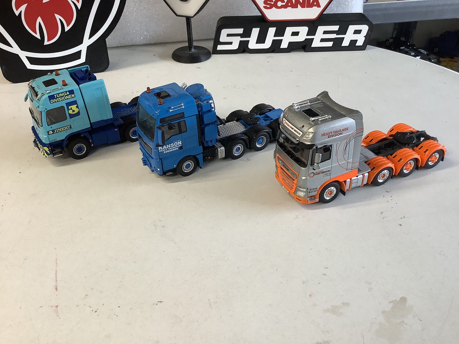 3 zwaartransport trekkers, Ophalen of Verzenden, Zo goed als nieuw, Bus of Vrachtwagen, Wsi