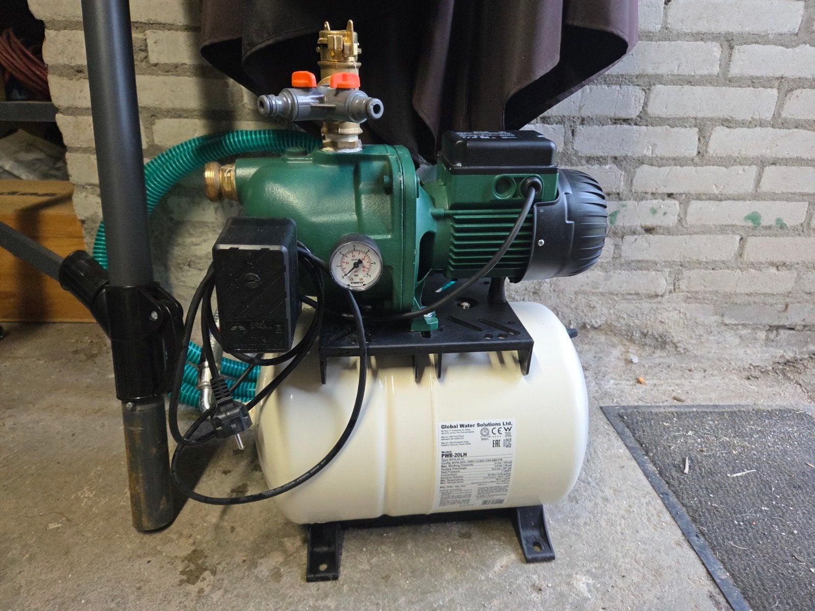 DAB Aquajet 82/20 M Hydrofoorpomp - nieuw, Tuin en Terras, Ophalen of Verzenden, Nieuw, Elektrisch, Bronpomp