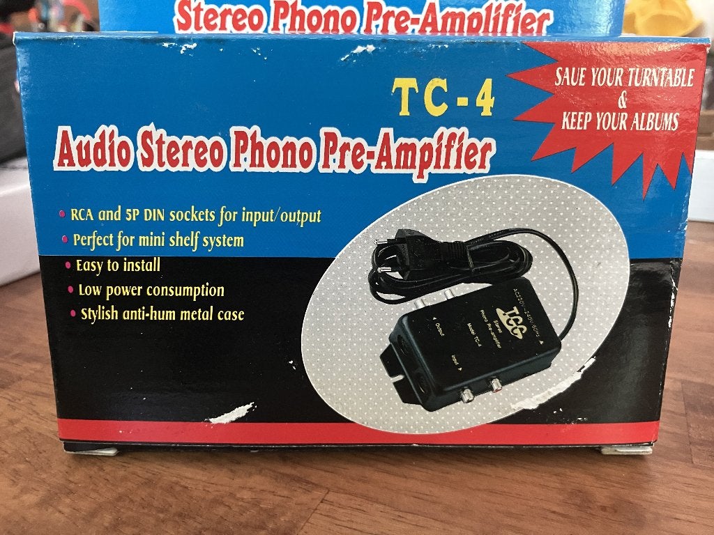 Audio Stereo phono pre-amplifier TC-4, Ophalen of Verzenden, Nieuw, Minder dan 60 watt, Overige merken