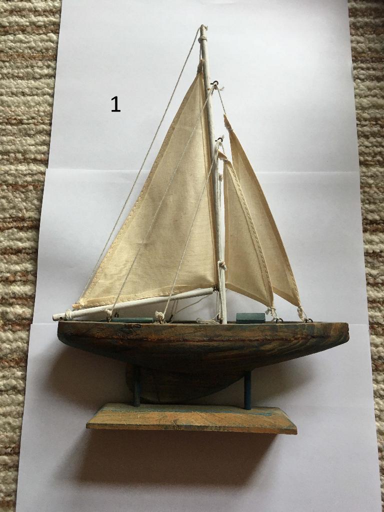 zeilboten model diverse 8 stuks, Hobby en Vrije tijd, Modelbouw | Boten en Schepen, Ophalen of Verzenden, Groter dan 1:32