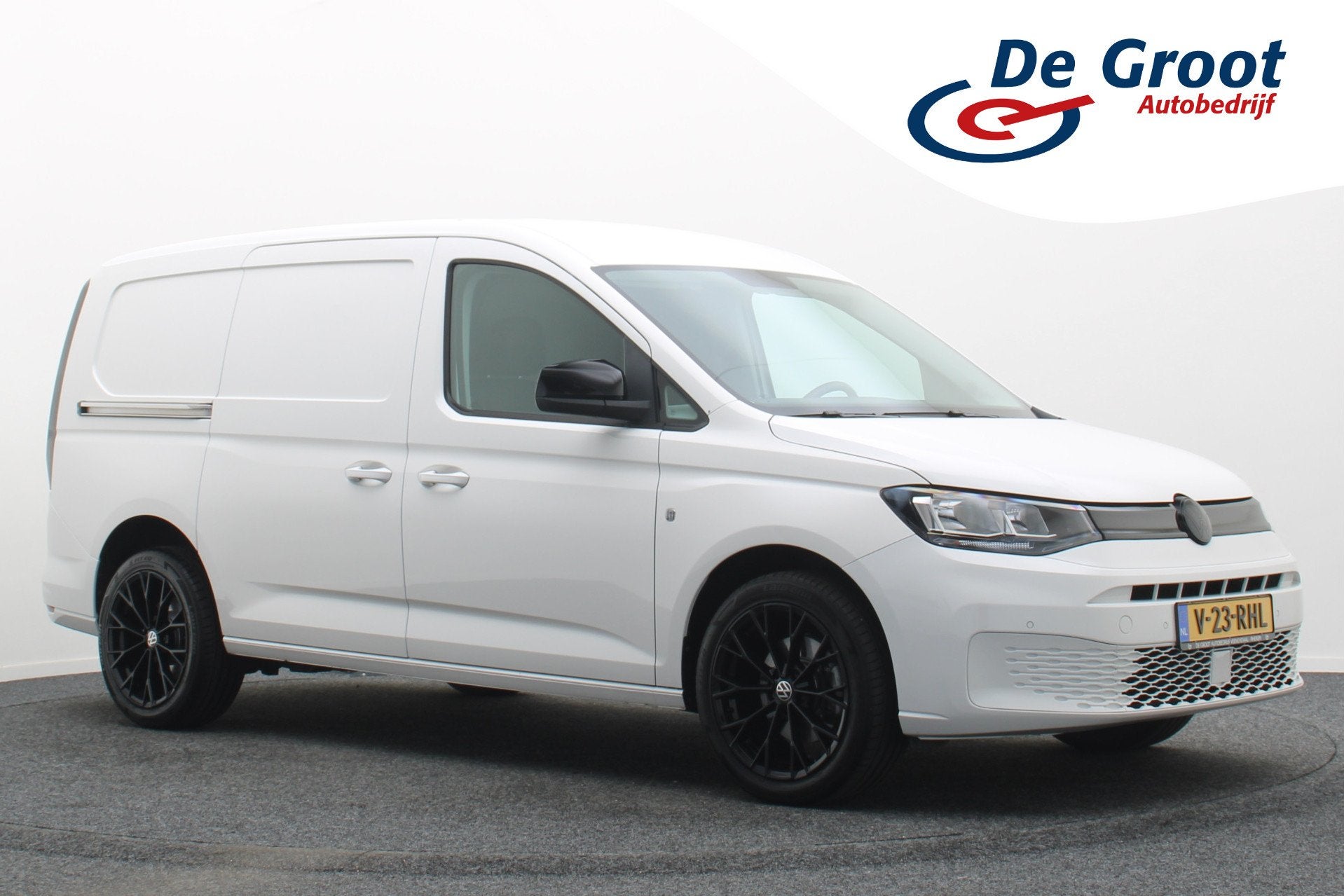 Volkswagen Caddy Cargo Maxi 2.0 TDI DSG Comfort Airco, Stoel, Dealer onderhouden, Stof, Gebruikt, Zwart