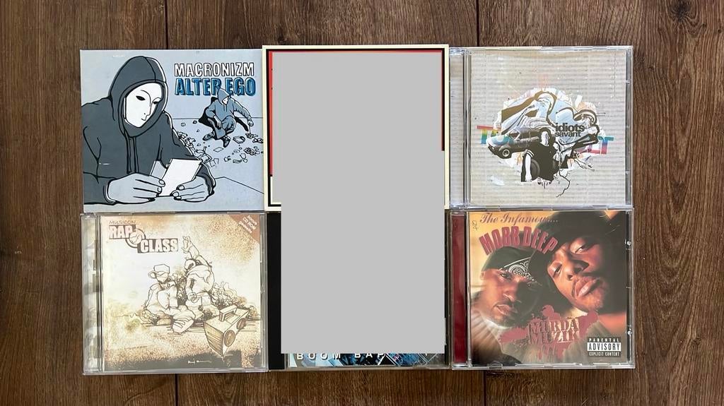 Hip-Hop CDs, €8/stuk: Macronizm, Tongteelt, Mobb Deep, Cd's en Dvd's, Cd's | Hiphop en Rap, Ophalen of Verzenden, 1985 tot 2000