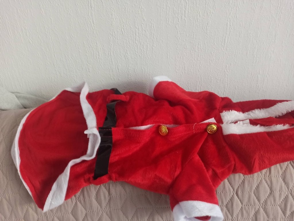 Kerst rendier /kerst pakjes voor klein hondje, Ophalen of Verzenden, Zo goed als nieuw, Overige hondenkleding