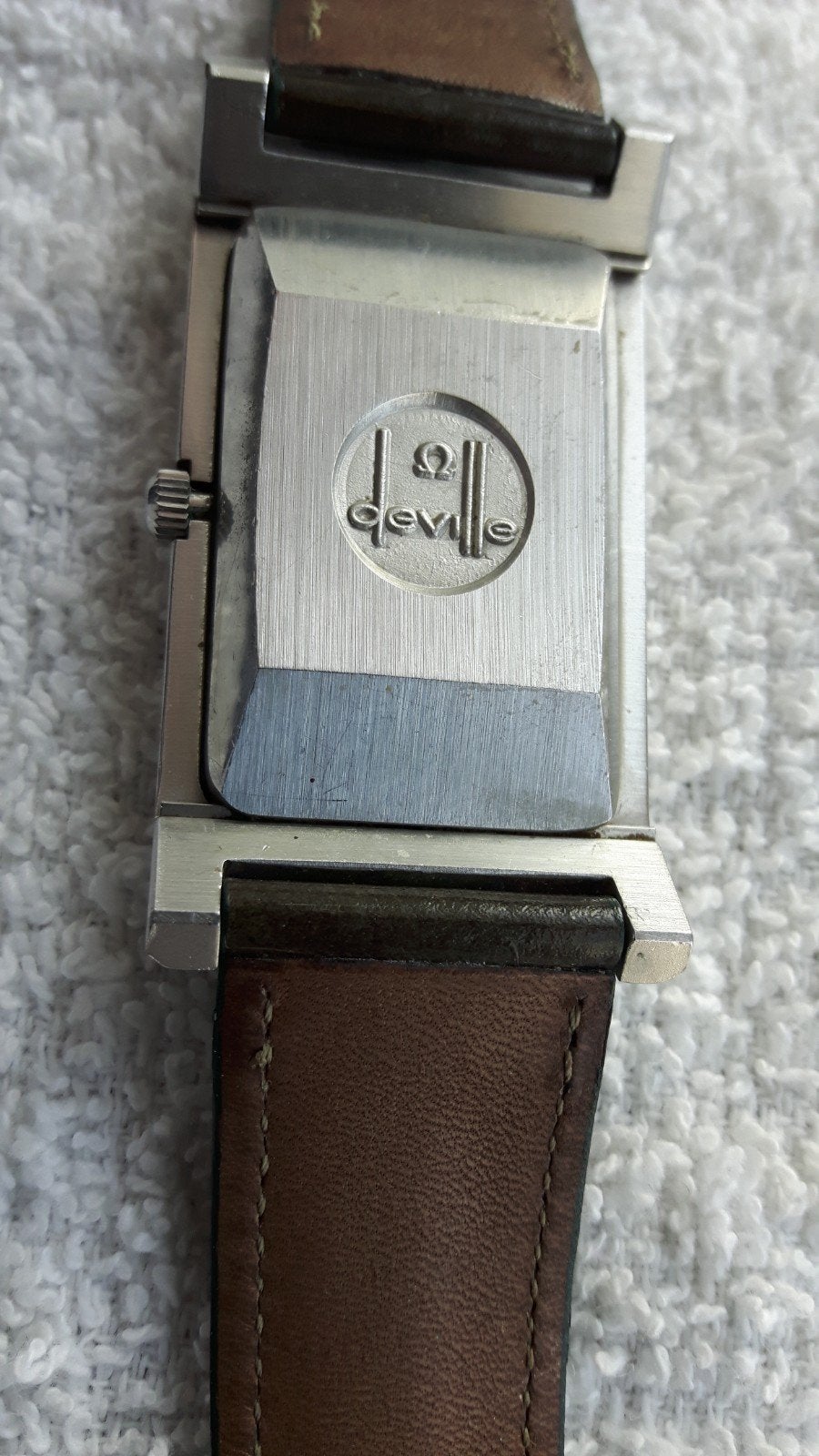 Omega Deville automaat, Ophalen of Verzenden, Staal, Omega, 1960 of later
