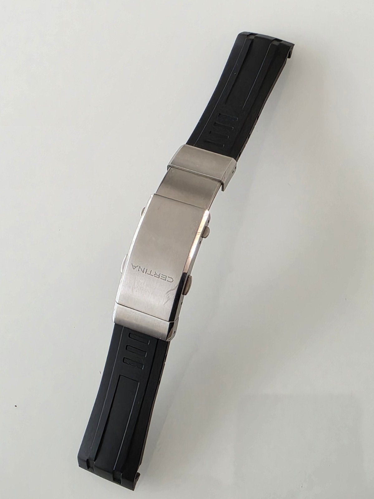 certina rubber horlogeband 20mm, Ophalen of Verzenden, Overige materialen, Overige merken
