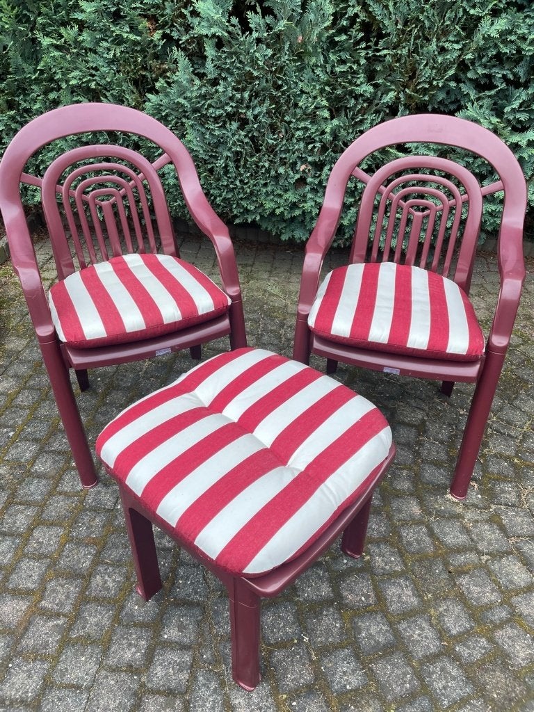 tuinstoeltjes, Ophalen, Zo goed als nieuw, Kunststof