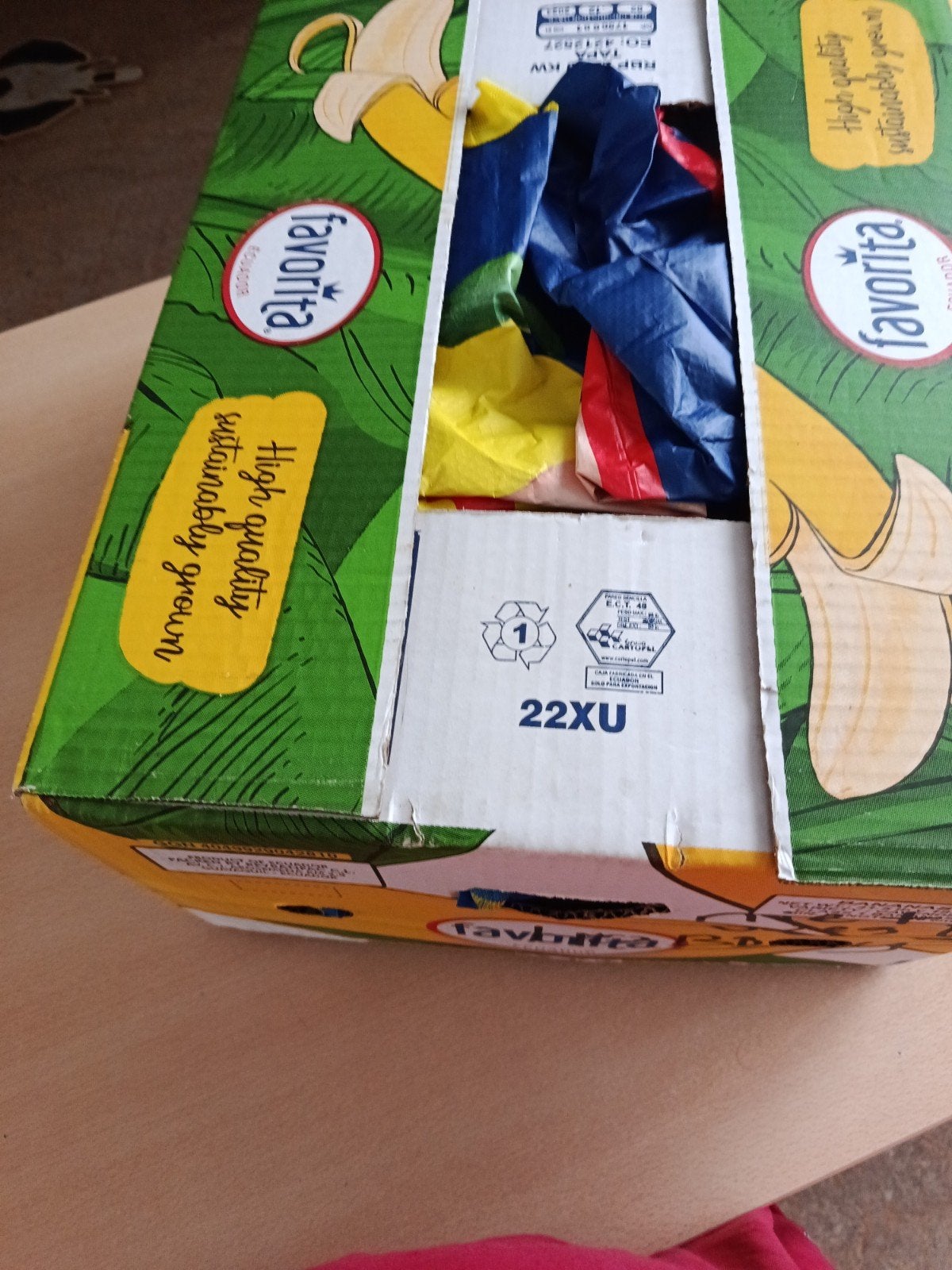 gratis op hallen plastic tasjes en bigshopers, Ophalen, Opbergdoos