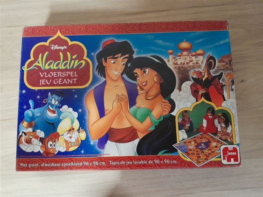 aladdin vloerspel jumbo [s1248], Verzenden, Zo goed als nieuw