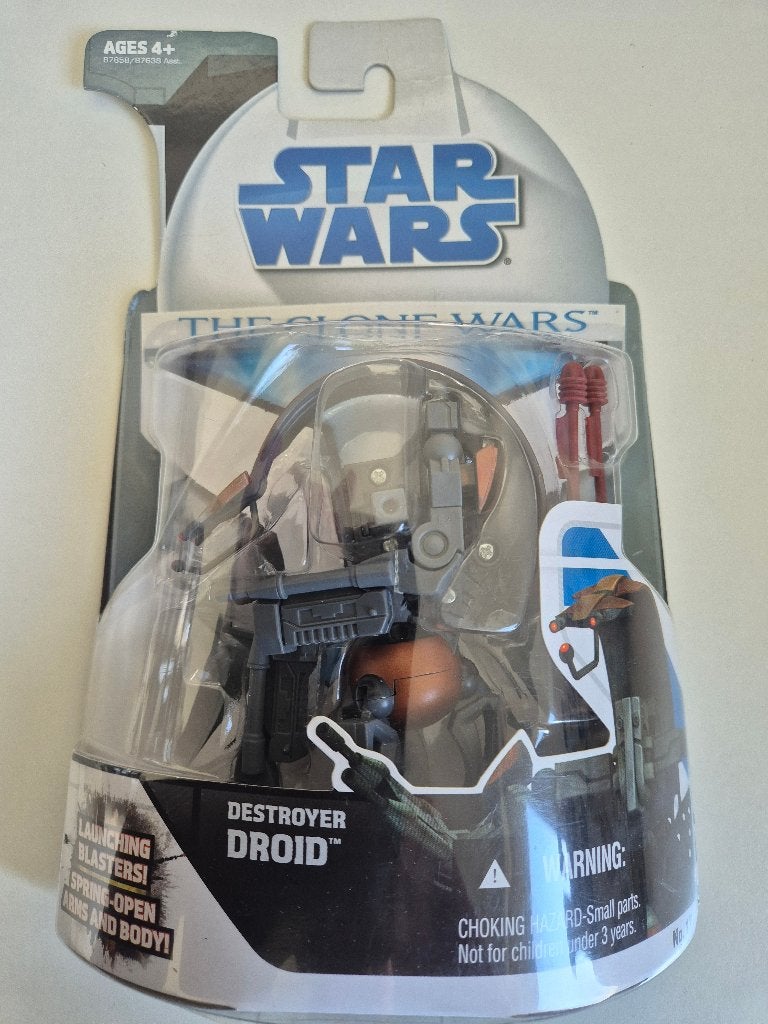 Star Wars CW 2008 CW17 Destroyer Droid Droideka, Ophalen of Verzenden, Nieuw, Actiefiguurtje