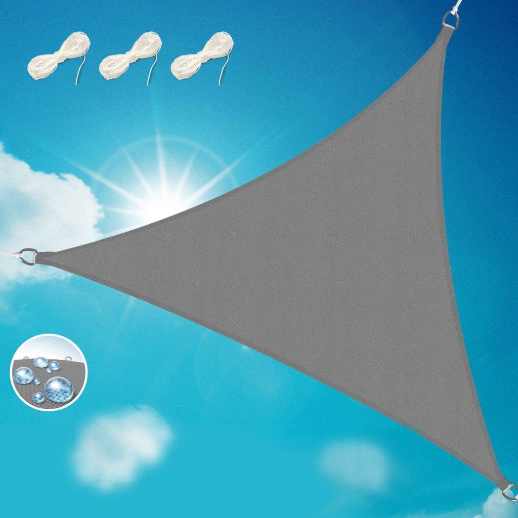 SolVision tarp schaduwdoek 360x360x360 cm driehoekvorm, Ophalen of Verzenden, Zo goed als nieuw
