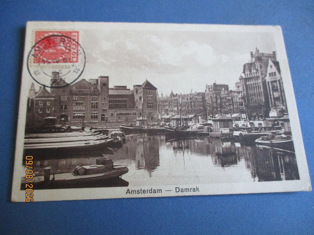 Amsterdam (1927), Verzenden, Voor 1920, Gelopen, Noord-Holland