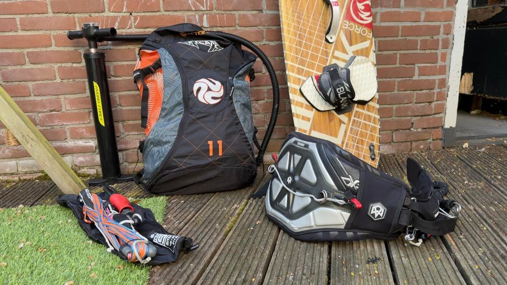 Complete Kitesurf Set - Peter Lynn Escape 11m - Bijna Nieuw!, Ophalen, Zo goed als nieuw