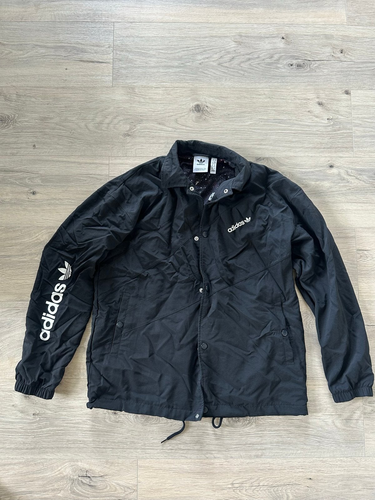 Adidas Jas Unisex - Maat XS, Ophalen of Verzenden, Zo goed als nieuw, Maat 46 (S) of kleiner, Zwart
