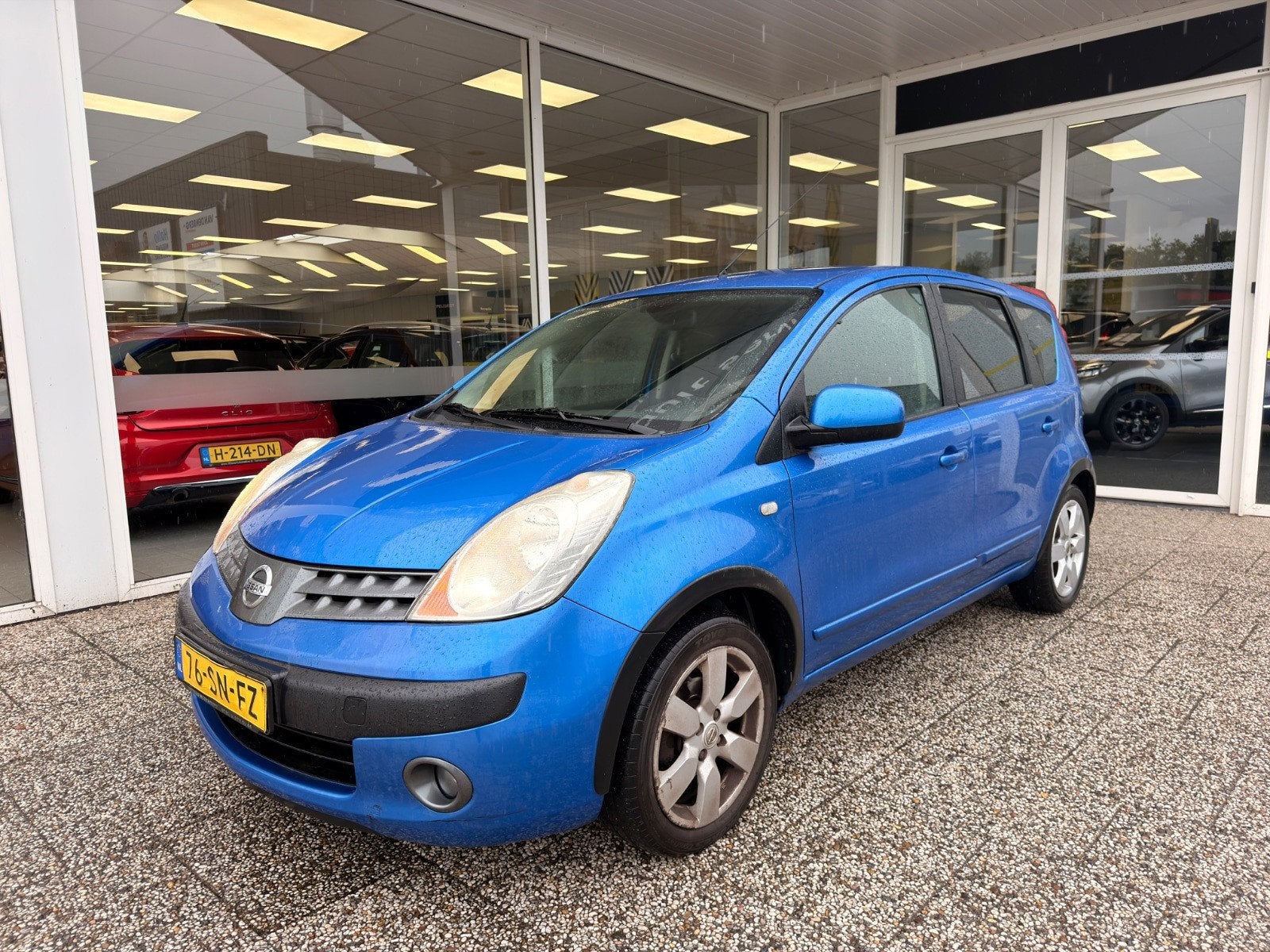 Nissan Note € 1350,-1.6 First Note Airco+Trekhaak+Apk 2027, Auto's, Voorwielaandrijving, Gebruikt, 4 cilinders, Blauw