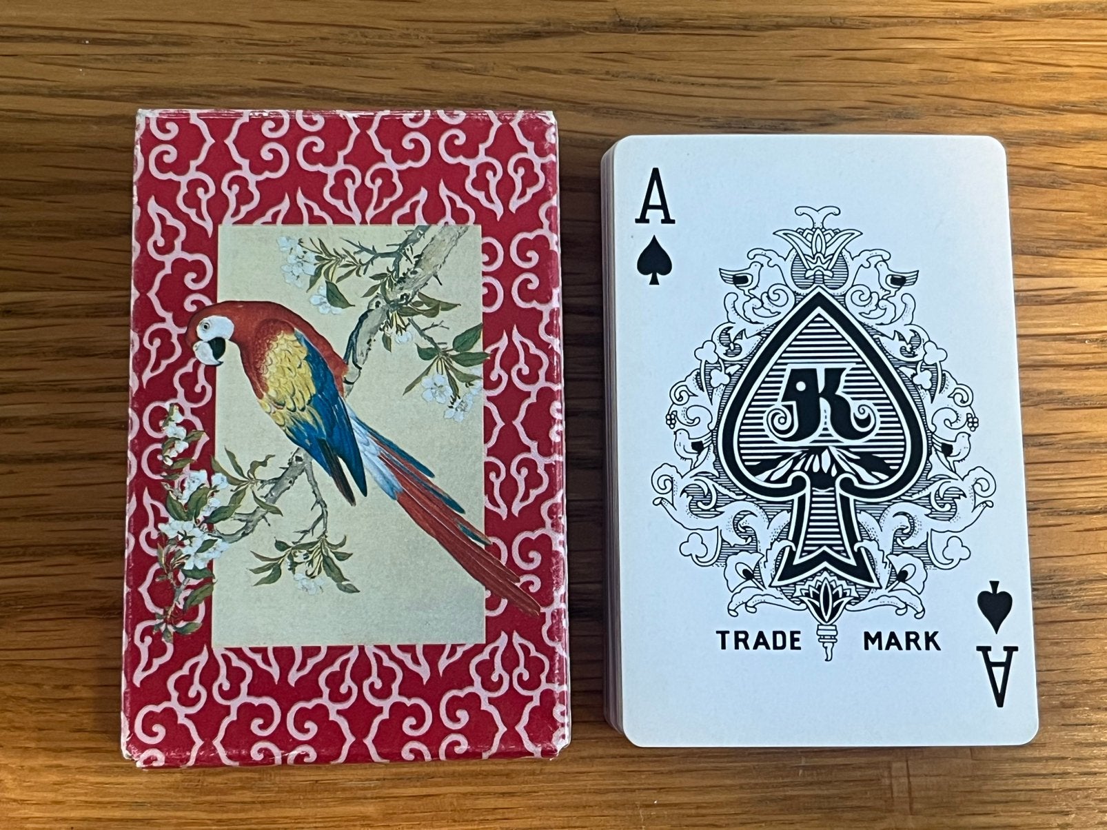 Vintage speelkaarten China Airlines Royal Playing Cards Ara, Verzenden, Zo goed als nieuw, Speelkaart(en)