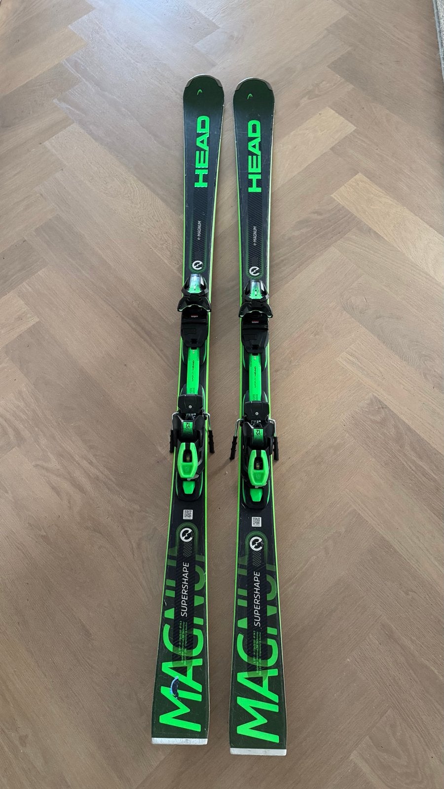 Head Supershape e-Magnum ski's 177 cm, Ophalen, 160 tot 180 cm, Gebruikt, Carve