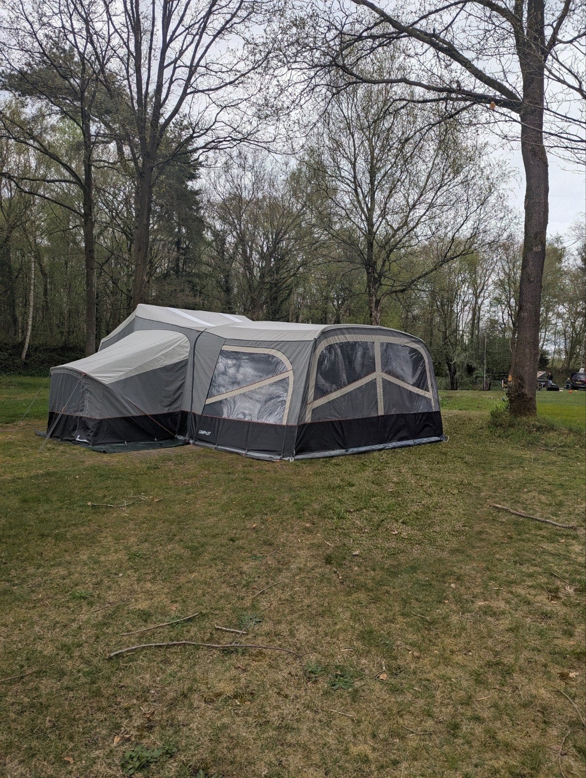 Camp-let Passion (nieuw gekocht april 2025), Ophalen, Aanwezig, Camp-Let, Grijs