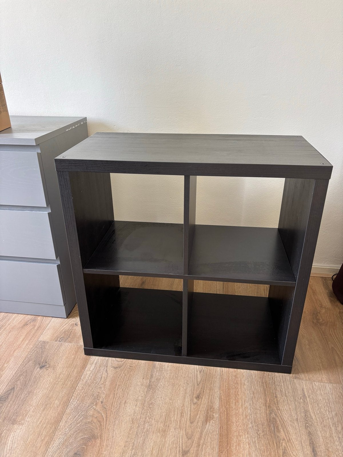 Ikea vakkenkast zwart - Handige opberger, Ophalen, Gebruikt