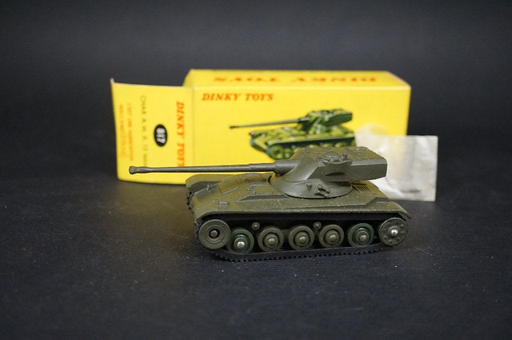 Dinky Toys AMX 13 tank - TOP vintage, Ophalen of Verzenden