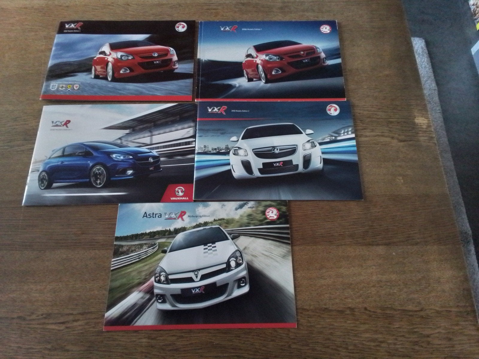 Folders Vauxhall VXR 2012, 2008, 2010, 2018, Astra Nurburg, Ophalen of Verzenden, Zo goed als nieuw, Overige merken