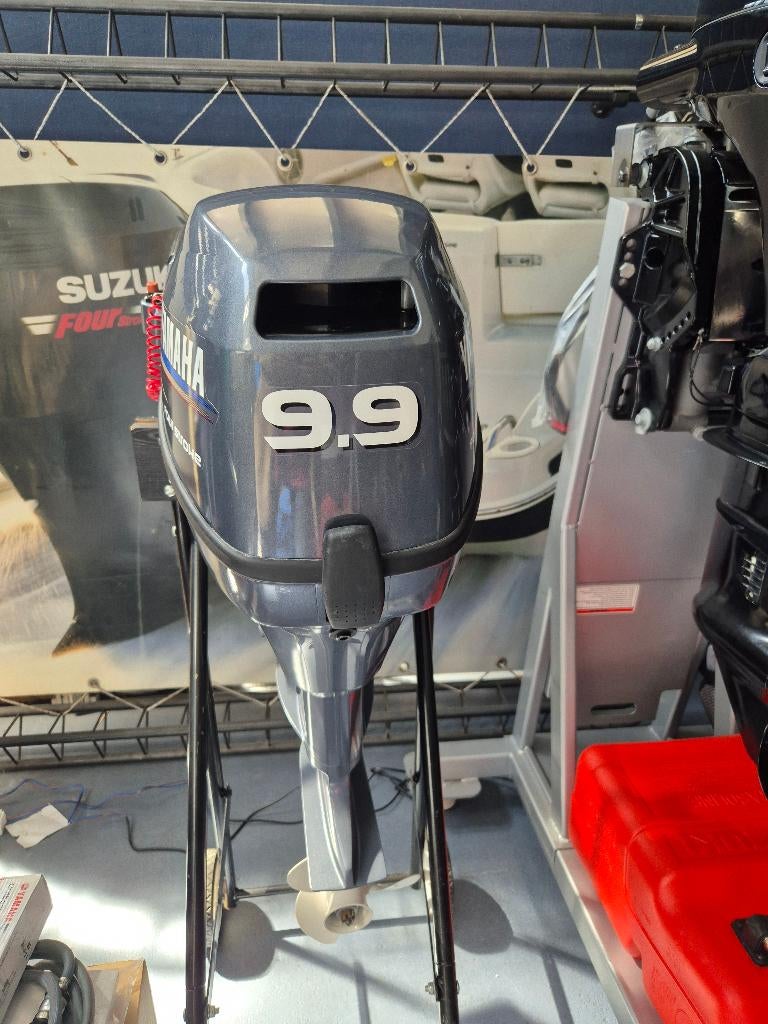 Yamaha 9.9 pk buitenboordmotor, Watersport en Boten, Buiten- en Binnenboordmotoren, Ophalen, 5 tot 10 pk, Zo goed als nieuw, Viertaktmotor
