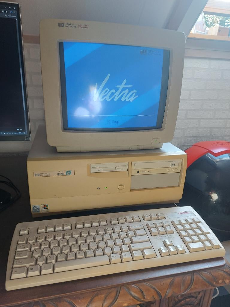 HP Vectra Intel Celeron 266 - vintage PC, Computers en Software, Ophalen, HP Hewlett-Packard