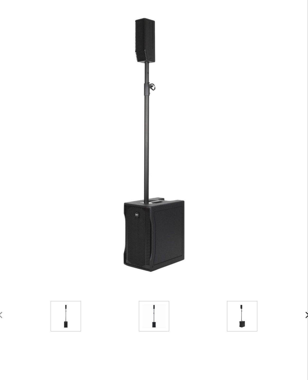 RCF Evox 5 array systeem 800 watt - Zo goed als nieuw, Ophalen, Zo goed als nieuw, 500 tot 1000 watt, P.A.