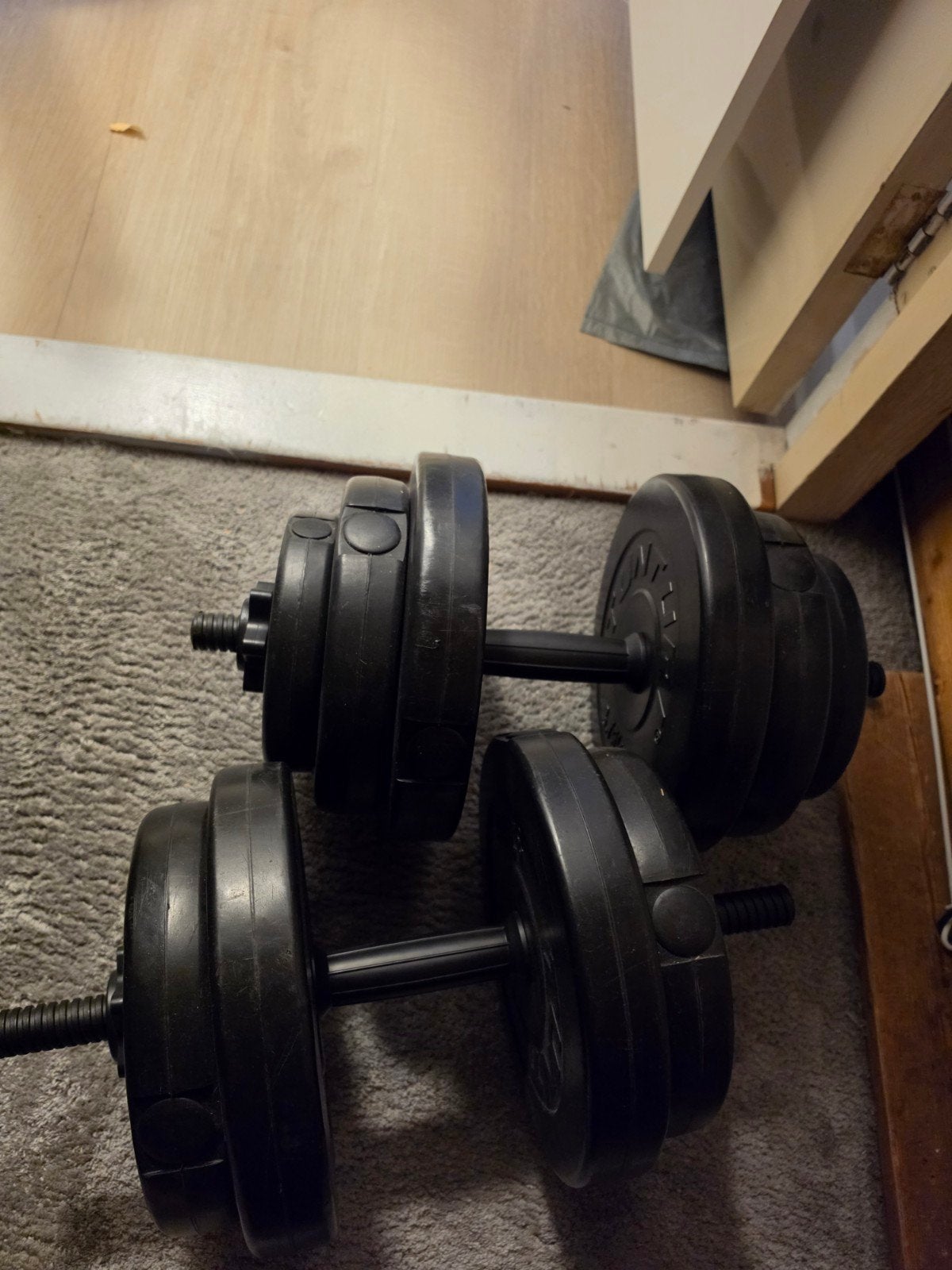 Tunturi Dumbbells - Verstelbare Halters voor Krachttraining, Ophalen, Gebruikt, Armen, Dumbbell