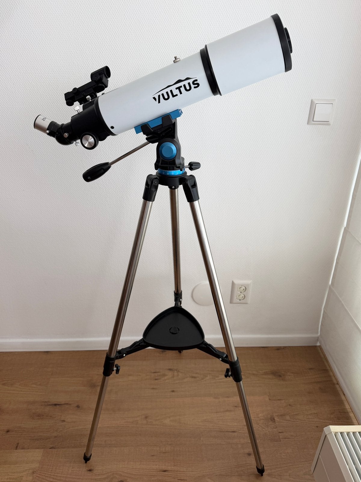Telescoop Vultus Stellar 50/800 375x zoom met draagtas, Lenzentelescoop (refractor), 80 tot 200 mm, Ophalen of Verzenden, Nieuw