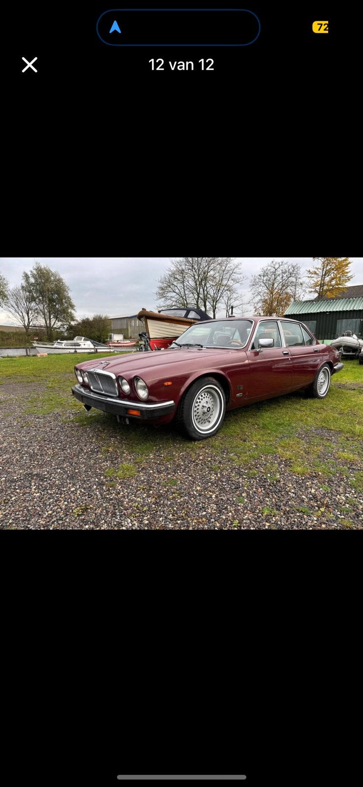 Jaguar 1984 Rood, 295 pk, 1900 kg, Particulier, 5345 cc