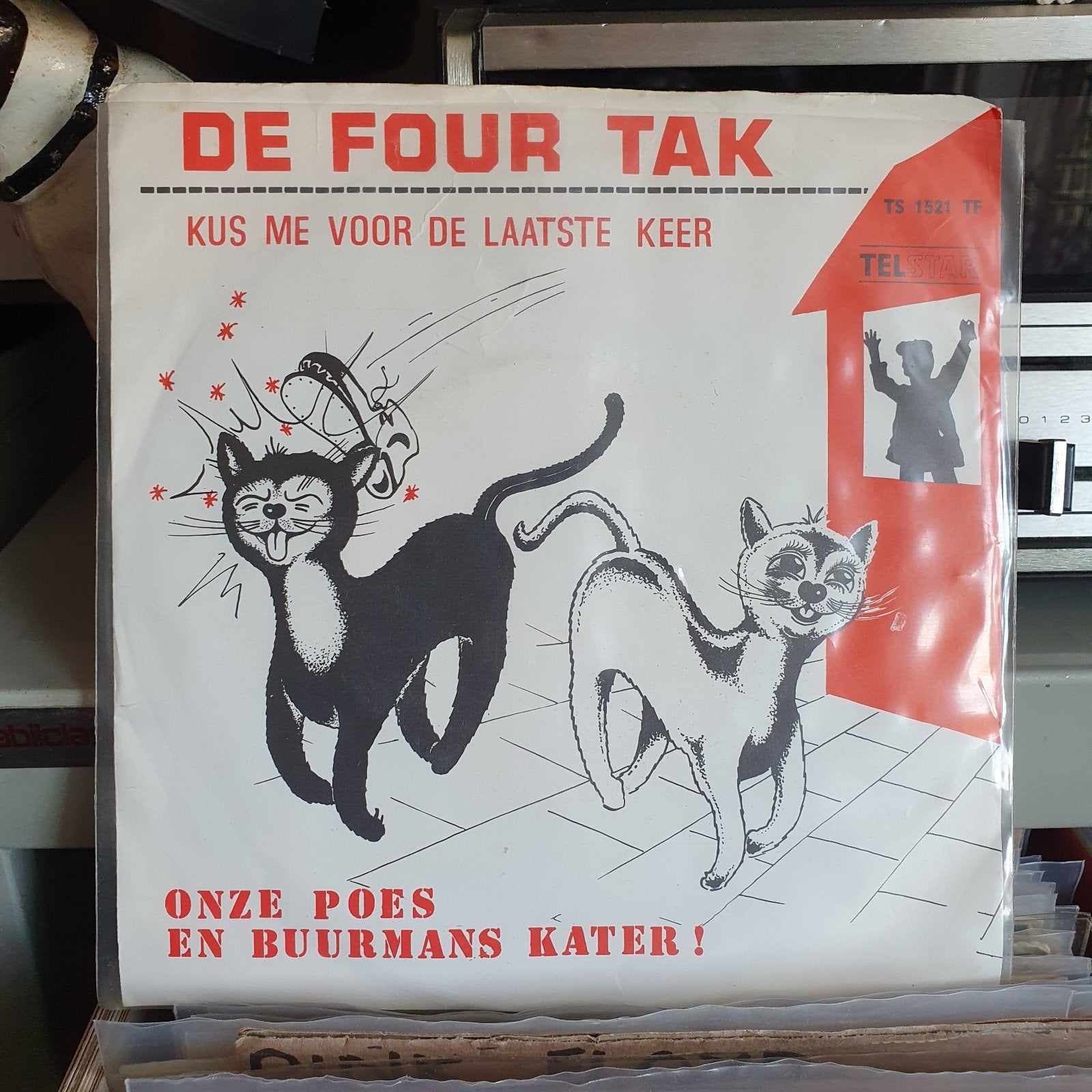 De Four tak  - Kus me voor de laatste keer, Ophalen of Verzenden, Zo goed als nieuw, Overige formaten, Levenslied of Smartlap