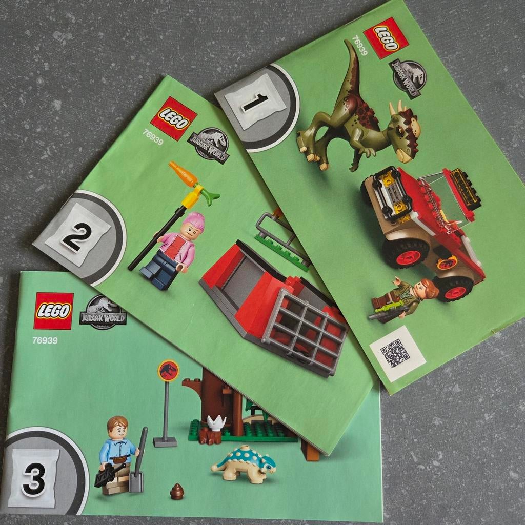 Lego Jurassic World 76939 Stygimoloch Dinosaurus Ontsnapping, Compleet, Gebruikt, Jurassic World, Lego