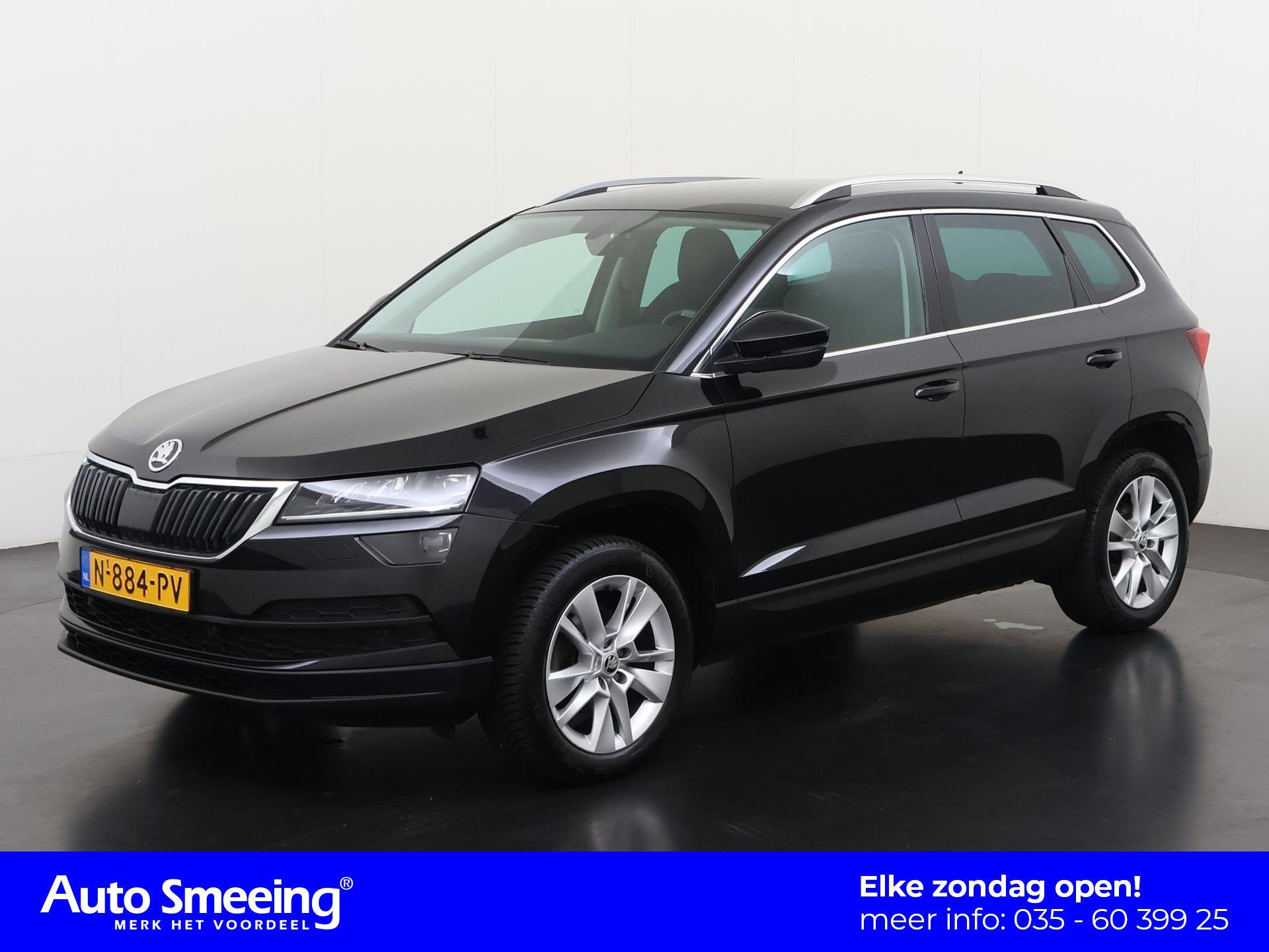 Skoda Karoq 1.5 TSI ACT Business Edition DSG | Trekhaak | Ca, Auto's, Dealer onderhouden, Stof, 4 cilinders, 150 pk