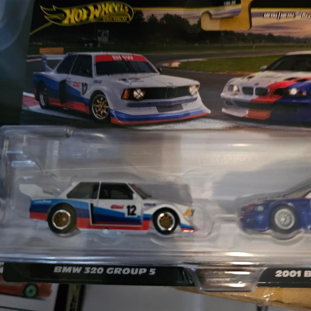 Hot Wheels Premium BMW 320 Group 5 & 2001 BMW M3 GTR, Nieuw, Ophalen of Verzenden, Service.nl@mattel.com, Mattel