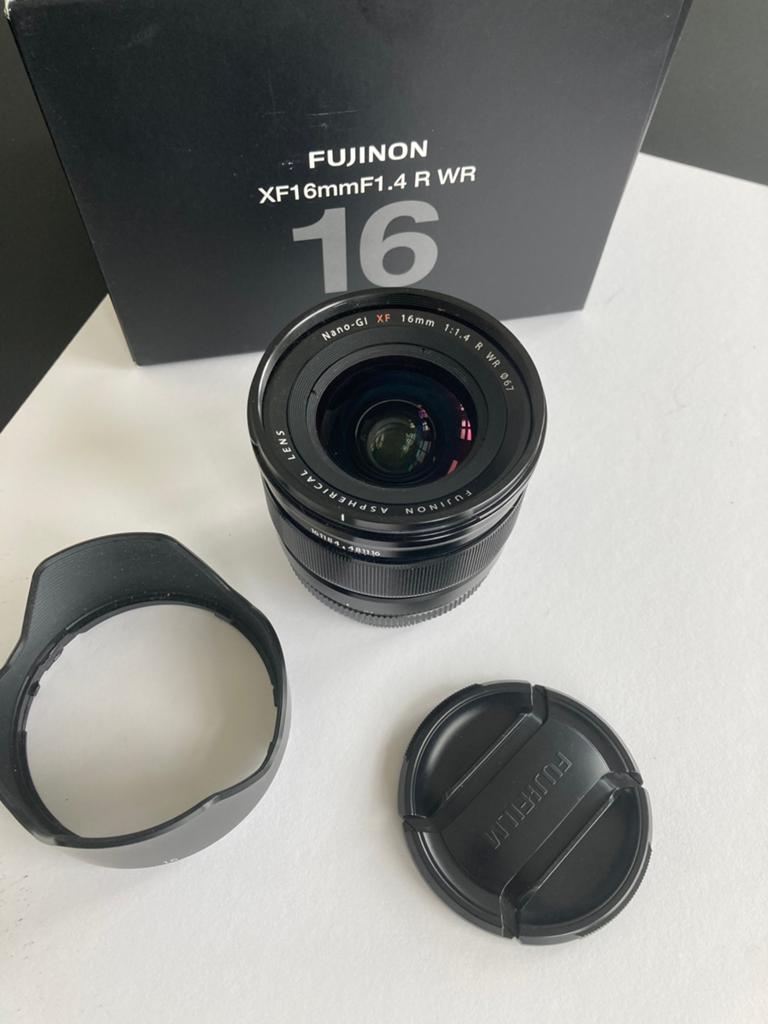 Fujinon 16 mm objectief AF lichtsterk, Ophalen of Verzenden, Gebruikt