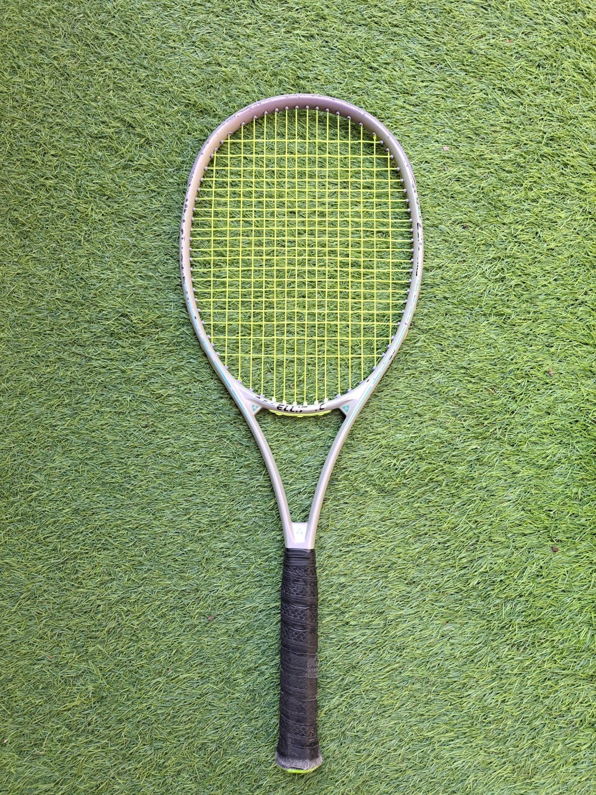 Fischer Elliptic series L4 Tennisracket parelmoer, Sport en Fitness, Tennis, Overige merken, Gebruikt, L4, Ophalen of Verzenden